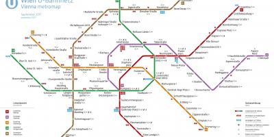 Χάρτης της Βιέννης metro app