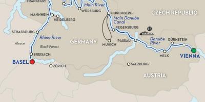 Χάρτης του δούναβη, Βιέννη 