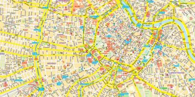 Βιέννη inner city χάρτης