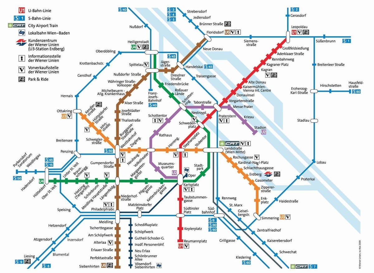 Χάρτης της Βιέννης mrt