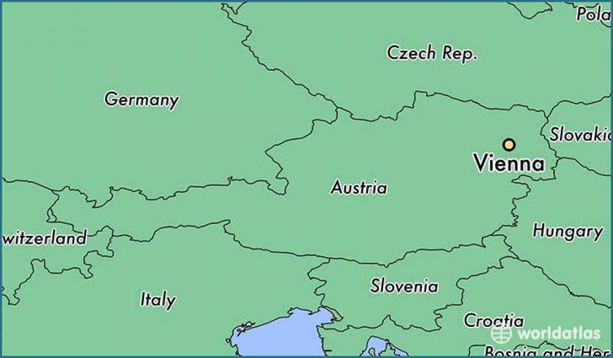 Βιέννη εμφάνιση χάρτη