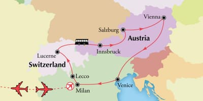 Χάρτης της Βιέννης switzerlan