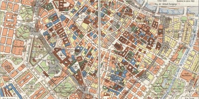 Vienna old city χάρτης