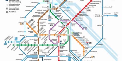 Χάρτης της Βιέννης mrt