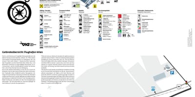 Το αεροδρόμιο της βιέννης αναχωρήσεις χάρτης