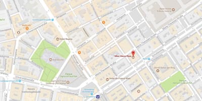 Εμφάνιση χάρτη hilton Vienna