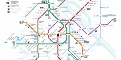 Wien tube χάρτης