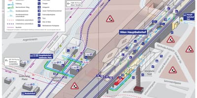 Βιέννη hbf χάρτης